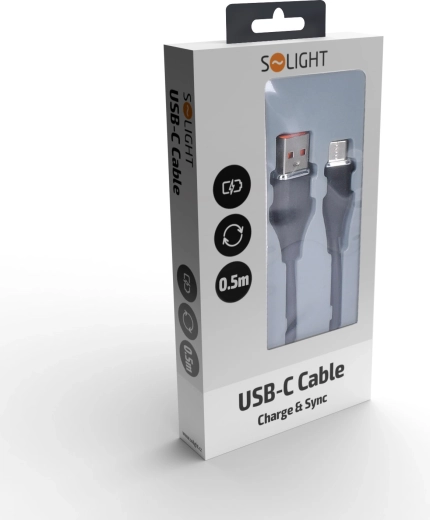 Longueur compacte de 0,5 m et emballage sous blister