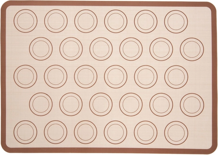 Silicone macaron mat 42 × 29.5 cm