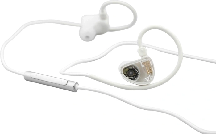 Bedrade in-ear oordopjes Truthear Gate met microfoon (wit)