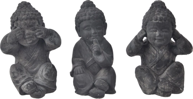 Ceramic Buddha Decoration – Seated (3 variants)