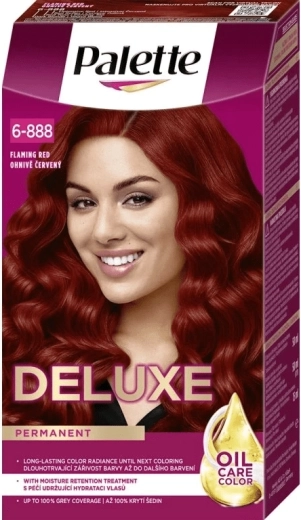 Palette Deluxe permanente haarverf vlammend rood 50 ml