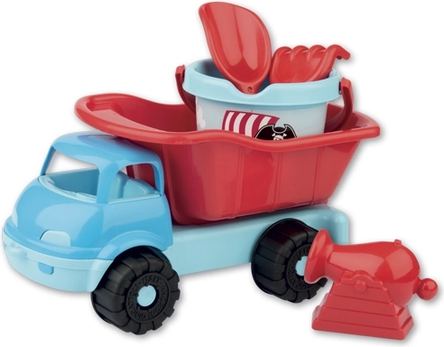 Ensemble de sable pirate avec voiture Androni