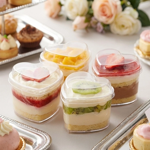 Transparent design for striking presentation