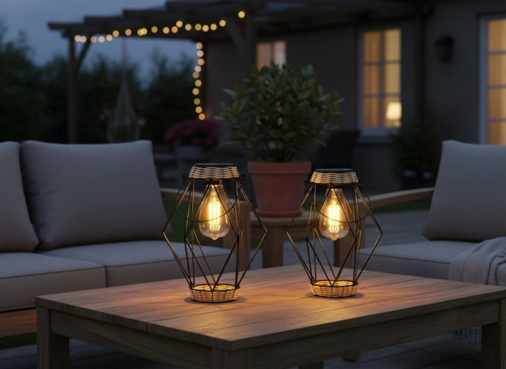 Stylish metal design for outdoor use