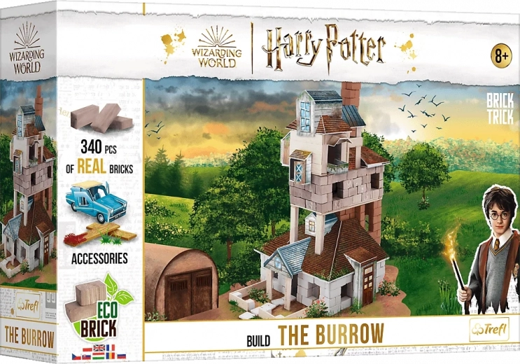 Brick Trick Harry Potter – Het Nest van de familie Wemel van echte bakstenen