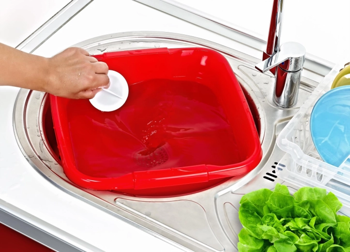 Geïntegreerde afvoer met stop voor comfortabel leeglaten