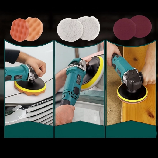 Plateau 150 mm pour un travail efficace sur de grandes surfaces