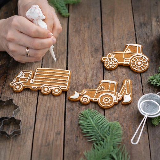 Ideal for gingerbread, cookies and fondant