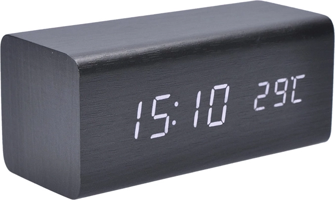 Elegantes LED-Display mit Thermometer