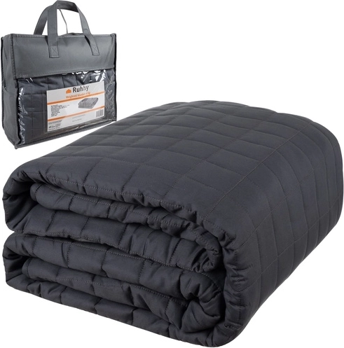Ruhhy Weighted Blanket 6 kg 150 × 200 cm Grey