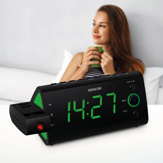 Goed leesbaar groen led-display