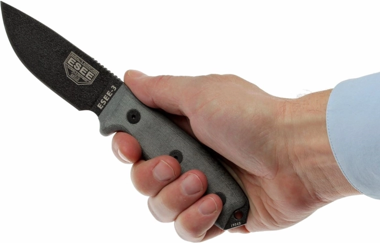 Ergonomisches Micarta für sicheren Halt