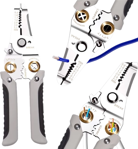 Stripping and clean cuts in one step