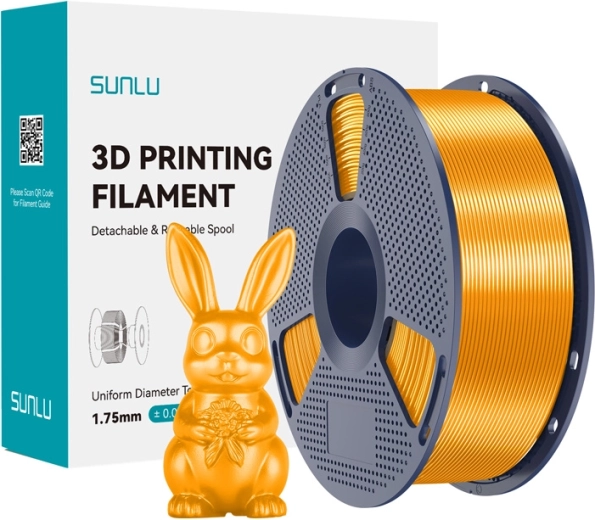 Sunlu PLA+ Silk-Filament, Messing