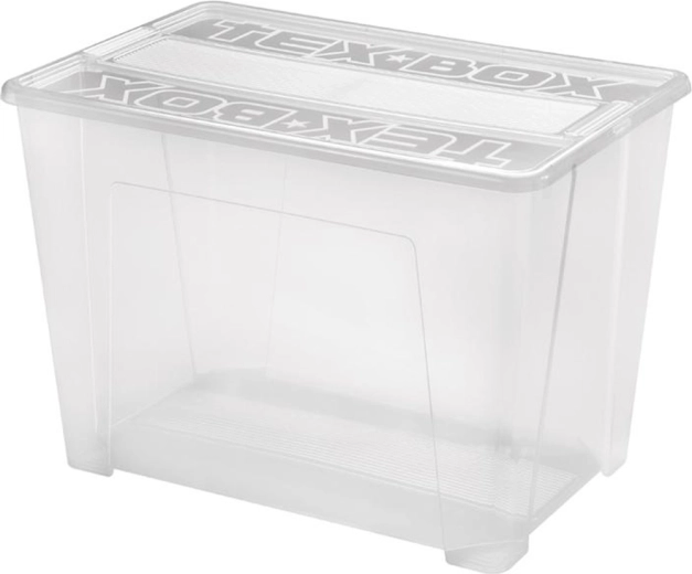 HEIDRUN TexBox 70 L Plastic Storage Box with Lid