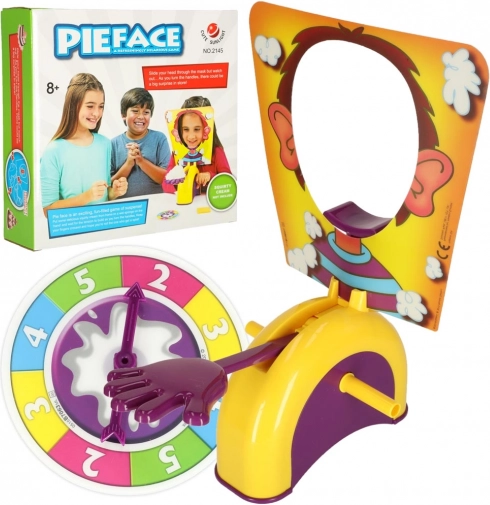 Gesellschaftsspiel Pie Face - Sahne im Gesicht