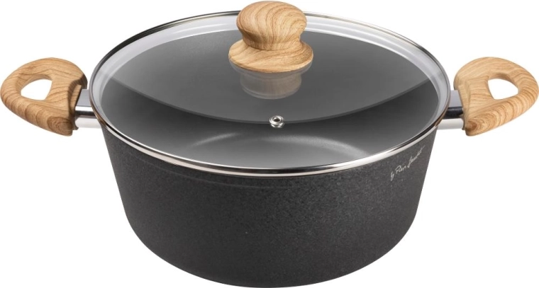 Casserole Lamart Natur avec couvercle 24 cm
