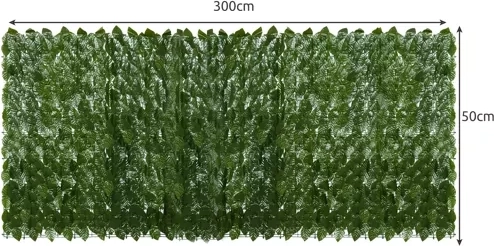 Länge 3 m aus 6 modularen Paneelen