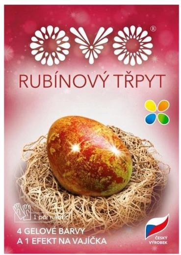 Gelfarben mit Rubin-Schimmer-Effekt, Set 5 × 5 ml