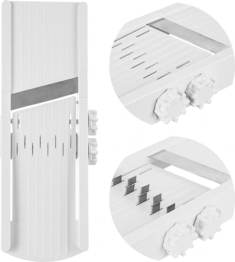 Smooth thickness adjustment up to 8 mm
