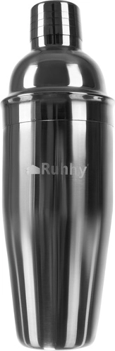 700 ml shaker with strainer for clean pouring