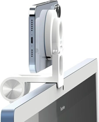 Monitor clip – turn your iPhone into a webcam