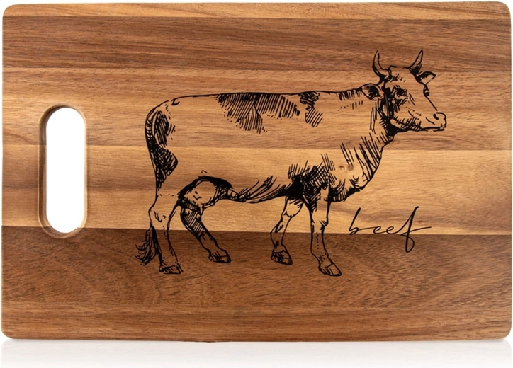 Holz-Schneidebrett Orion Beef aus Akazienholz