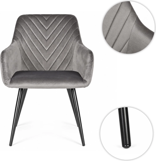 Sturdy metal legs