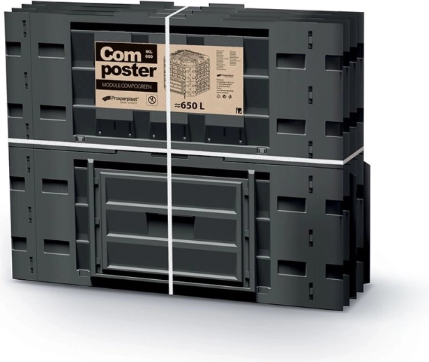 Huge 650 l capacity for the whole season