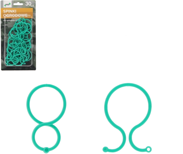Set mit 30 Gartenclips für Pflanzen