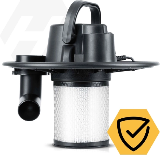 Sans sac et avec filtration HEPA pour un air plus propre