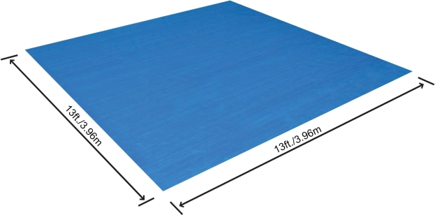 Beschermingsmat voor zwembad 396x396 cm van Bestway