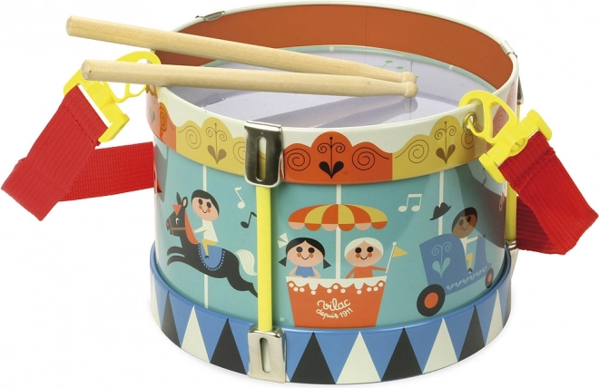 Metal drum for children