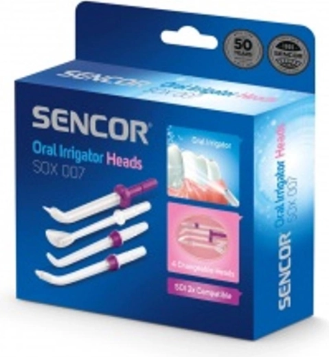 Embouts de rechange SENCOR pour hydropulseur SOI 2x