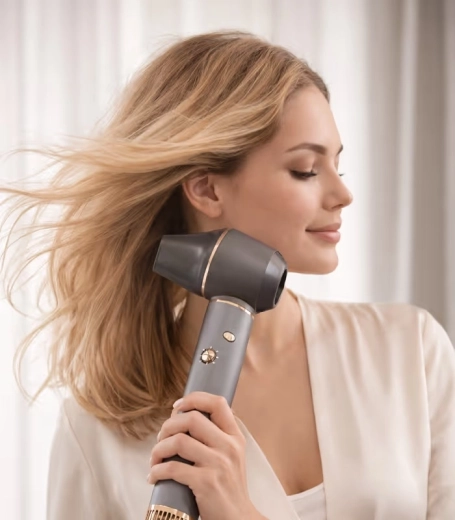 Full control: 3 temperatures, 3 speeds, and cool shot