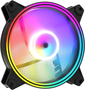 ventilateur Volcano Apex 120 ARGB Reverse 120 mm noir