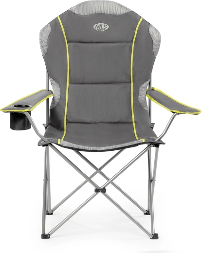 Comfortable padding and a practical cup holder