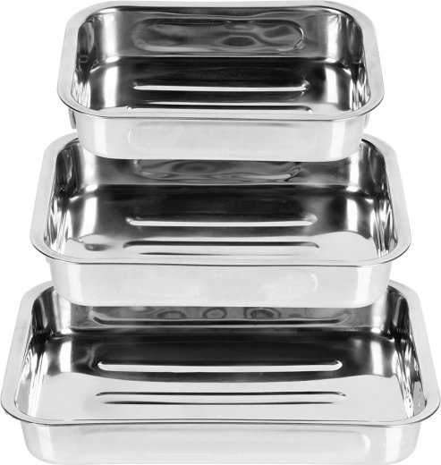 Three practical sizes for every recipe