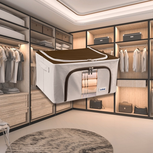 Dual access: front panel and top lid