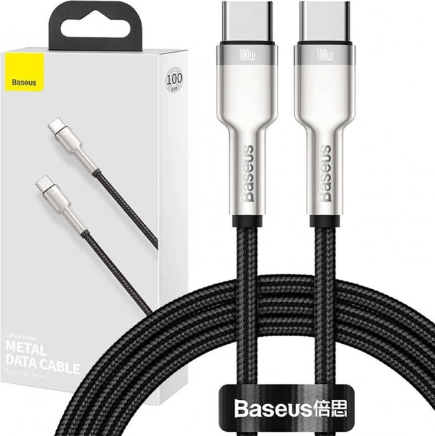 USB-C Kabel Baseus 100W, 1m, Schwarz
