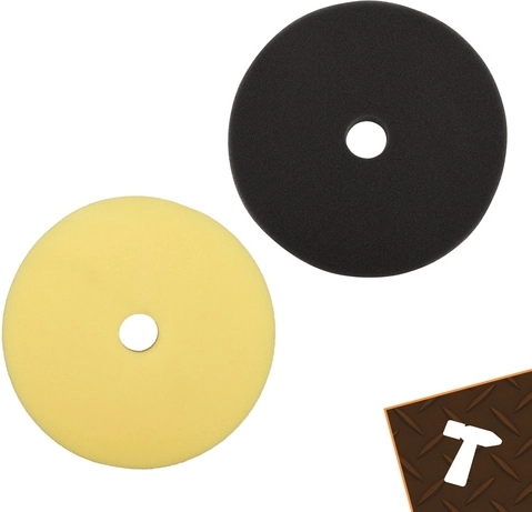 Verwisselbare steunplaten 125/150 mm en polijstpads