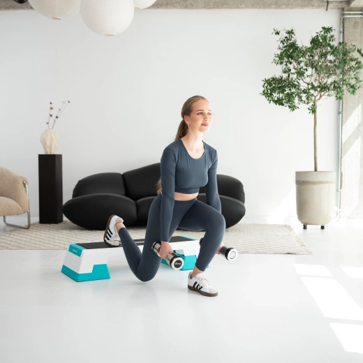 Design compact pour cardio, HIIT et renforcement