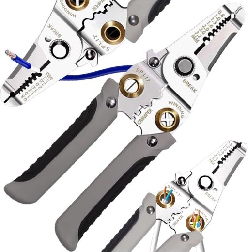 Connector crimping and cable management