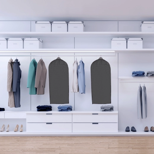 Transparente Vorderseite für schnellen Überblick