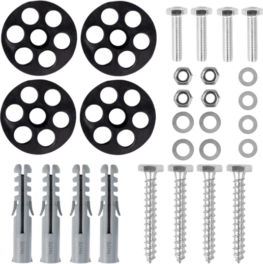 Mounting accessories for wall fixing