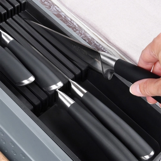 Veilige opslag voor tot 9 messen