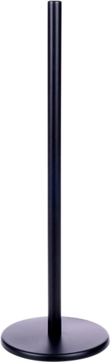 Robuster Edelstahl in Matt-Schwarz