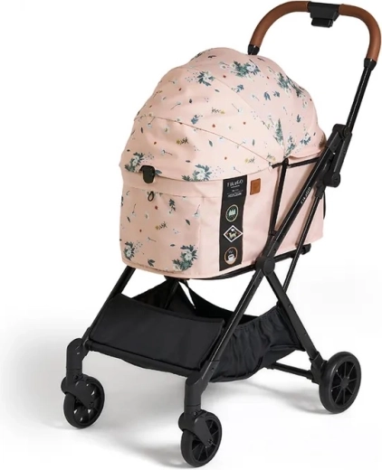 Poussette Fikago pour chats et chiens Arctic Flower