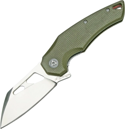 Fox Knives Atrax MOD Edge inklapbaar zakmes 8 cm groene micarta