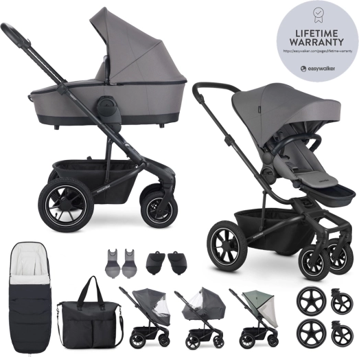 Easywalker combi-kinderwagen Harvey⁵ agave green xxl air